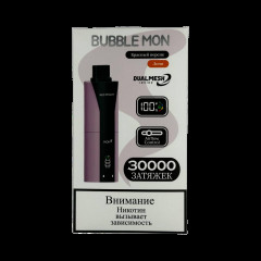 BUBBLE MON BOOSTER DUBLE 30000 Красный персик / личи 2%